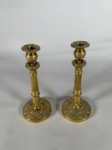 Bougeoir (2) - Bronze
