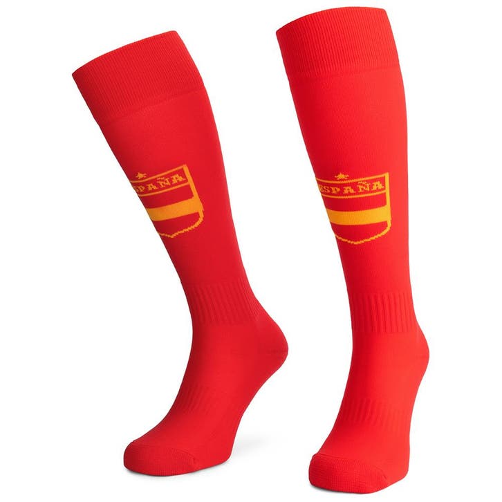 Kingdo Spanje Voetbalsokken Thuis, Sport en Fitness, Voetbal, Bal, Nieuw, Verzenden