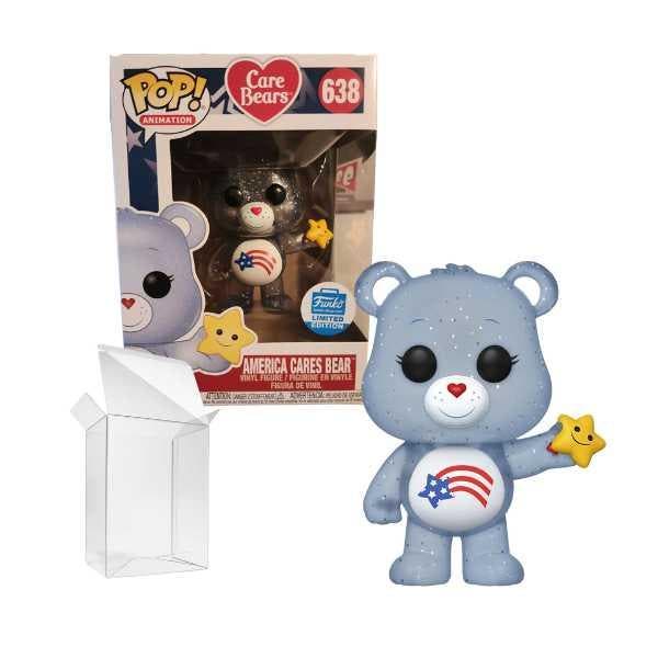 Funko Pop!  Care Bears - America Cares Bear #638 Funko, Verzamelen, Poppetjes en Figuurtjes, Nieuw, Verzenden