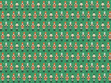 Kerst Cadeaupapier Notenkrakers 2m, Hobby en Vrije tijd, Verzenden, Nieuw