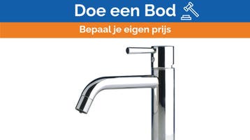 Bieden: Barka MY1600 Chrome Single Lever Mixer, Ophalen of Verzenden, Nieuw