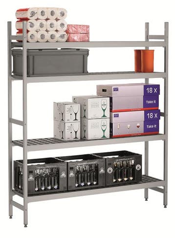Reksysteem kit 3 | 4 schappen | 1/1-1/2-1/3-2/3 GN |, Verzenden, Nieuw in verpakking