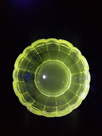 Vase - Verre - Vase ouraline, Antiquités & Art