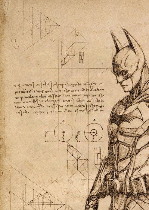 Boriani - Batman, Da Vinci Series - limited edition 6/20, Verzamelen, Film en Tv