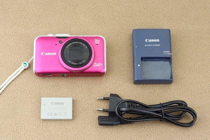 Canon Powershot SX230HS Pink Digitale camera, TV, Hi-fi & Vidéo, Appareils photo numériques