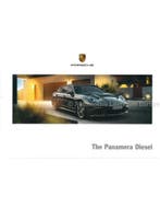 2016 PORSCHE PANAMERA DIESEL HARDCOVER BROCHURE RUSSISCH, Nieuw