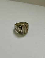 Chevalière - 18 carats Or jaune - Chevalière en Or 18K