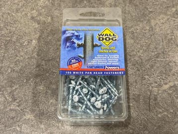 Veiling - 5x Wall dog schroefanker ø6x32mm 100-pack, Doe-het-zelf en Bouw, Nieuw