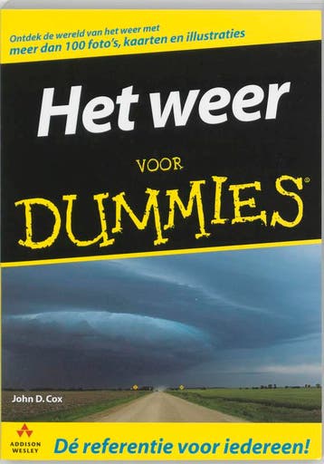 Het weer voor Dummies / Voor Dummies 9789043010962 J.D. Cox, Verzenden, Gelezen, J.D. Cox