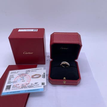 Cartier - Bague - Trinity - 18 carats Or jaune, Or rose, Or