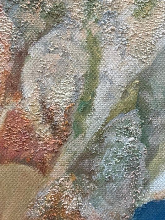 Gabriele Neri (XX-XXI) - La valle del silenzio, Antiek en Kunst, Kunst | Schilderijen | Modern
