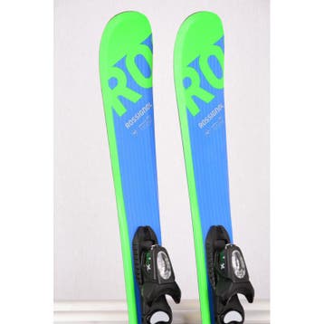 104 128 140 kinder skis ROSSIGNOL EXPERIENCE PRO, green/blu, Sport en Fitness, Verzenden, Gebruikt, Rossignol