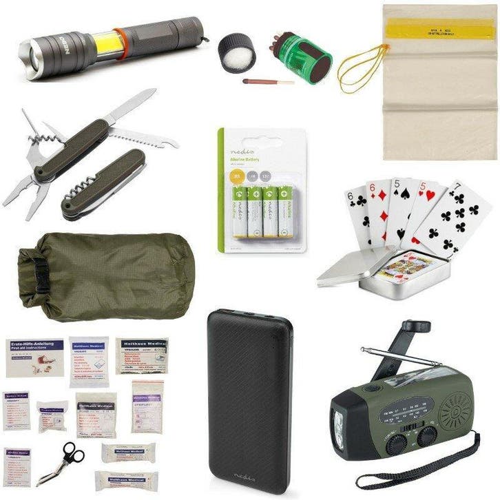 Algemeen Basis Noodpakket, Caravanes & Camping, Accessoires de camping, Enlèvement ou Envoi