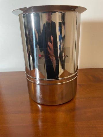 Guy Degrenne - Champagne koeler (6) - Staal - en zijn