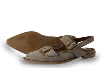 DWRS Muiltjes in maat 40 Beige, Kleding | Dames, DWRS, Verzenden, Beige, Gedragen