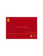 2003 FERRARI 8 CILINDERS GARANTIEKAART & SERVICEBOEKJE (US.., Ophalen of Verzenden