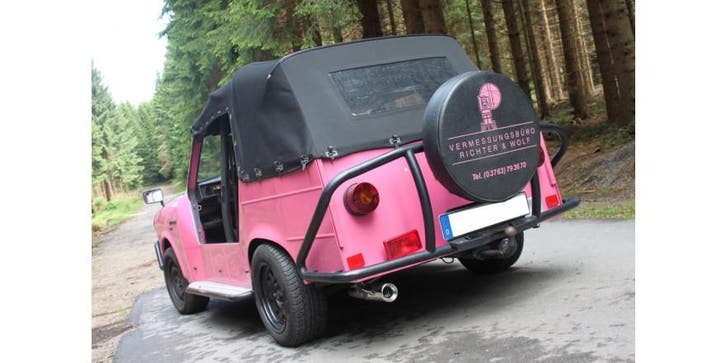 FOX Trabant 1.1 Kübelwagen einddemper - 1x80 type 13, Auto-onderdelen, Uitlaatsystemen, Nieuw, Verzenden