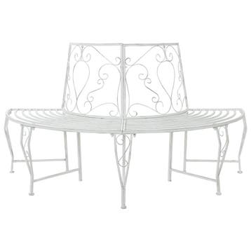 vidaXL Boom Bank 4-Aantal zitplaatsen 160 x 80 x 89 cm Staal, Verzenden