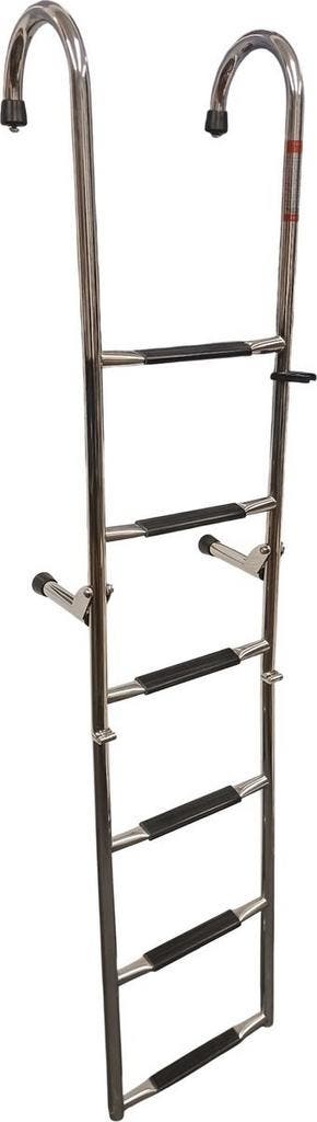 Opvouwbare Zwemtrap Rvs 6 Treden 167x35cm, Watersport en Boten, Bootonderdelen, Ophalen of Verzenden, Nieuw