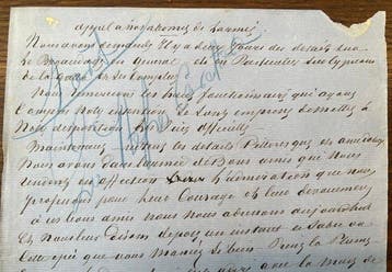 Alexandre Dumas père - article autographe signé Appel à nos, Nieuw