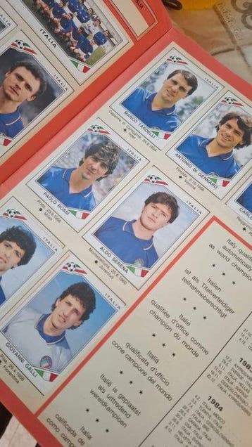 1985/86 Panini WC Mexico 86, World Cup Stickers Original
