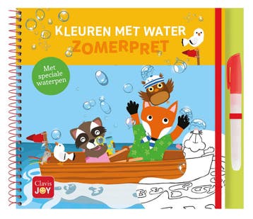 Kleuren met water. Zomerpret (9789044858891), Verzenden