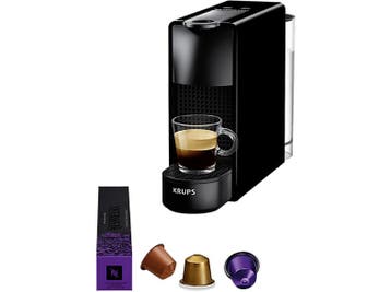 Krups - Capsulemachine - Zwart, Elektronische apparatuur, Verzenden, Nieuw, Koffiepads en cups, Afneembaar waterreservoir