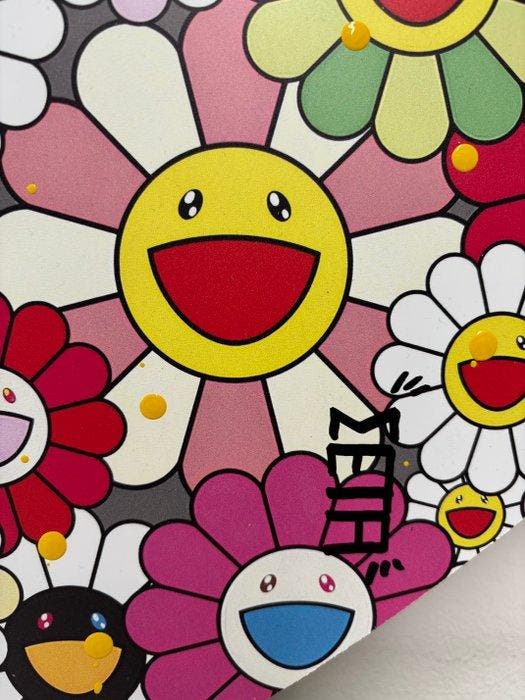 Meta Pop (1990) - Heart Takashi Murakami Flowers, from: The, Antiek en Kunst, Kunst | Designobjecten