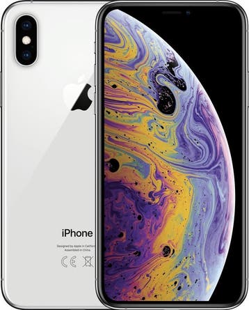 Apple iPhone 10 (XS) (model 2018) 64GB zilver (ex demo +, Ophalen of Verzenden, Nieuw