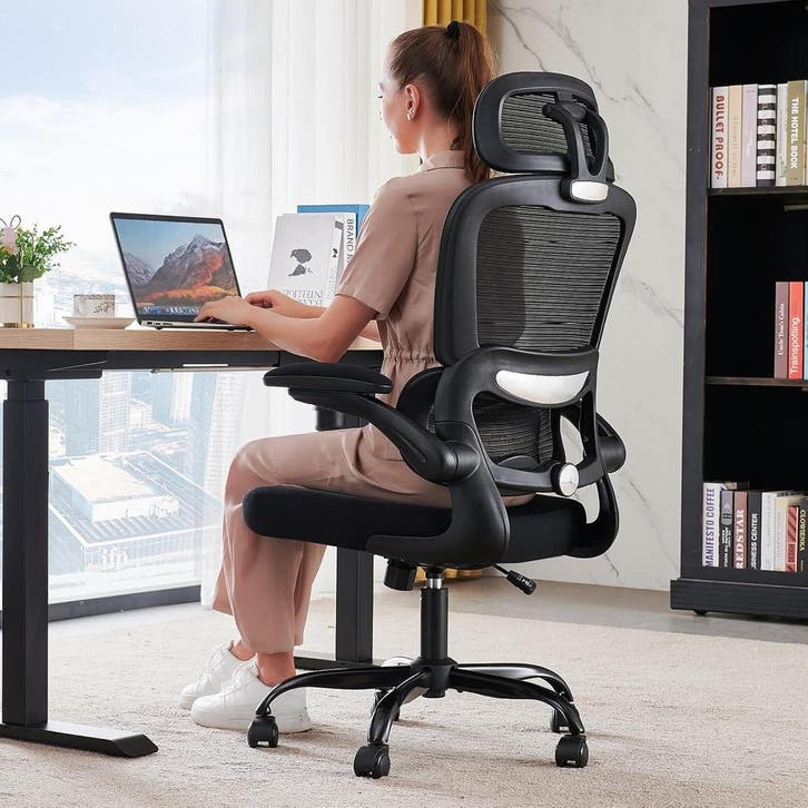 Ergonomische Bureaustoel -  Office Chair - Gamestoel - Volwa, Huis en Inrichting, Bureaustoelen, Nieuw, Verzenden