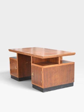 Bureau - Hout, Metaal, Plastic - Kantoordesk