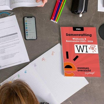 ExamenOverzicht - Samenvatting Wiskunde B VWO 9789464384512, Boeken, Schoolboeken, Verzenden, Zo goed als nieuw, ExamenOverzicht