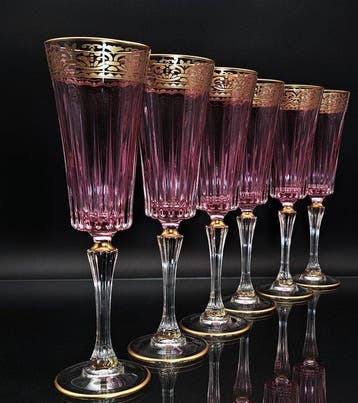 Artemisia - Champagne fluitje (6) - Kristal
