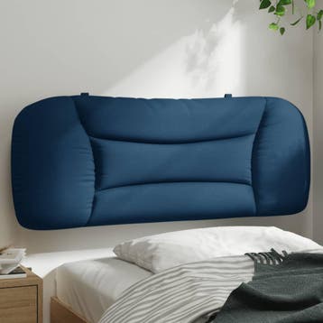 vidaXL Hoofdbordkussen Hvar 100 cm stof blauw, Huis en Inrichting, Verzenden, Nieuw