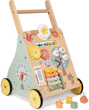 Itslife Loophulp Hout | Retour deal | Snel weg = gekregen, Kinderen en Baby's, Verzenden, Zo goed als nieuw, Duw- of Trekspeelgoed