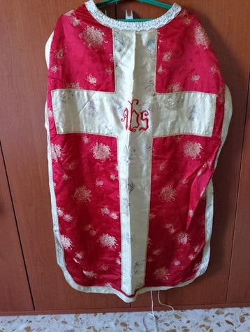 Chasuble sacerdotale en soie japonaise, époque fin du XIXe