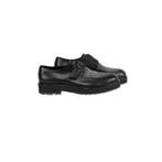 TESTONI - 10 UK - 44 IT - Monk Shoes Buckle Black Lux Calf +, Nieuw