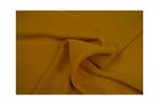 15 meter chiffon stof - okergeel, Verzenden, 120 cm of meer, Geel, Polyester