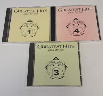 Various – Greatest Hits From The Past Volume 1, 3 & 4 CD, Cd's en Dvd's, Cd's | Pop, Verzenden, Nieuw in verpakking