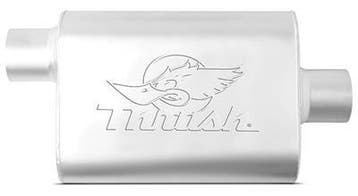 Uitlaatdemper Thrush welded  2,25 inch, Ophalen of Verzenden