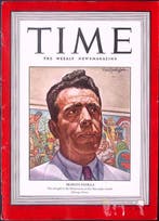 Cover Time Magazine1942 met Ezequiel Padilla Penaloza, Verzenden, Foto of Poster