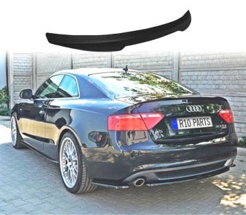 AILERON LAME DE COFFRE AUDI A5 COUPÉ 07-15 LOOK S5 NOIR, Verzenden