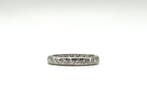 Zonder minimumprijs - Ring - 18 karaat Witgoud - 0.69ct. tw., Handtassen en Accessoires, Ringen, Nieuw