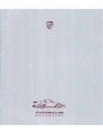 1987 PORSCHE EXCLUSIVE HARDCOVER BROCHURE DUITS | ENGELS