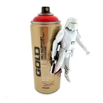 Koen Betjes (1992) - Stormtrooper StarWars Spraycan
