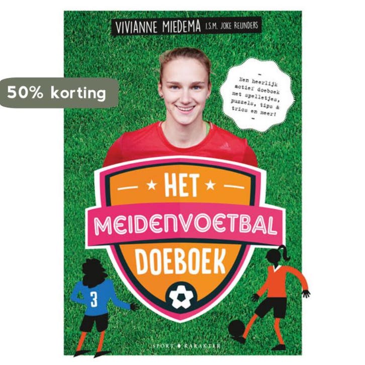 Het meidenvoetbal-doeboek 9789045219233 Vivianne Miedema, Livres, Livres pour enfants | Jeunesse | 10 à 12 ans, Envoi