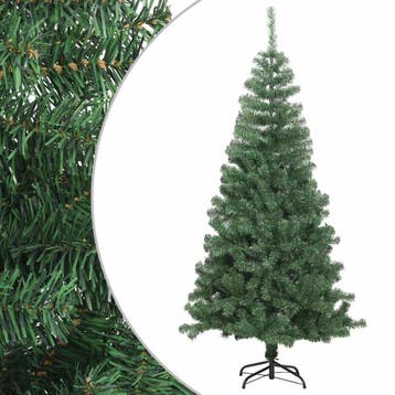 vidaXL Kunstkerstboom met standaard 230 takken 120 cm, Verzenden, Nieuw