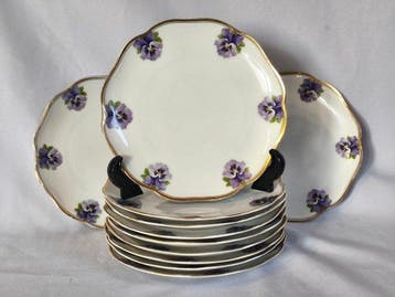 Rosenthal - zestaw talerzy deserowych - 1910 - 1920 - Bord, Antiquités & Art
