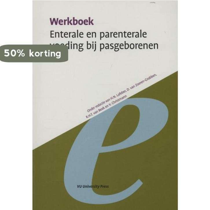 Enterale en parenterale voeding van pasgeborenen /, Livres, Science, Envoi