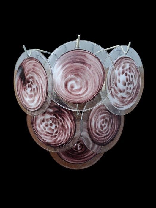 Wandkandelaar (2) - Glas, Antiek en Kunst, Antiek | Verlichting